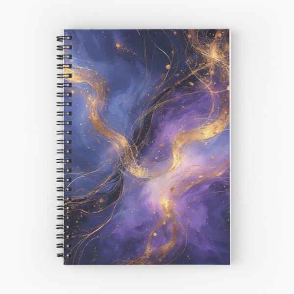 Item preview, Luxury Gold Nebula Swirl Abstract   designed and sold by YAM716.