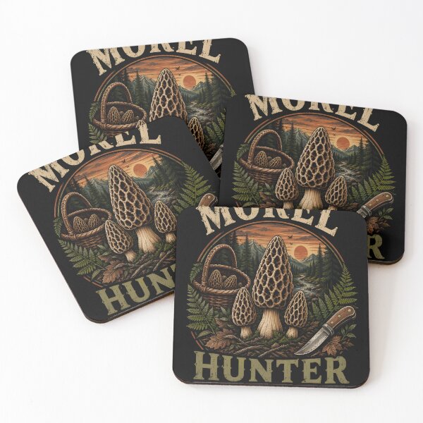 Item preview, Morel Hunter The Thrill Is In The Hunt Mushroom Art designed and sold by DailySparks.