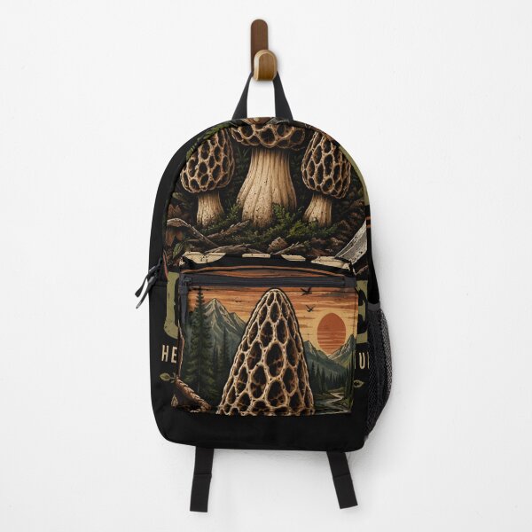 Item preview, Morel Hunter The Thrill Is In The Hunt Mushroom Art designed and sold by DailySparks.