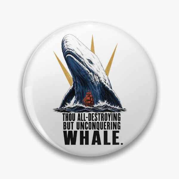 Item preview, Moby Dick: Unconquering White Whale Over the Ship designed and sold by Fenay Designs.
