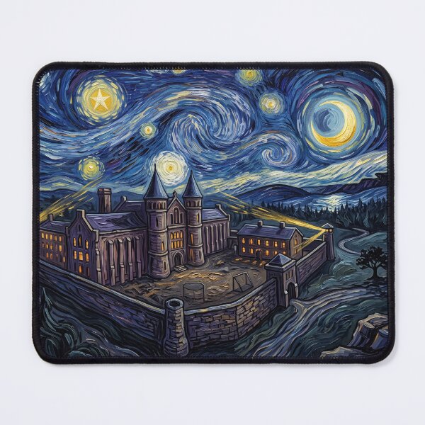 Item preview, Shawshank Penitentiary Starry Night Landscape designed and sold by Bad-Decisions-Designs.