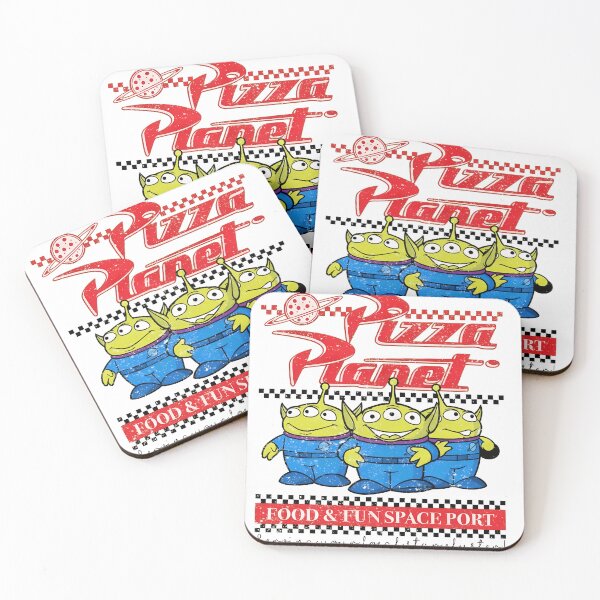 Item preview, Retro Pizza Planet Alien Space Food Adventure Design designed and sold by JenniferM94581.
