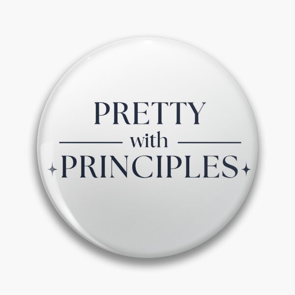 Item preview, Pretty With Principles | Deep Navy Serif & Sparkle Accent Typography designed and sold by Sparkle First Co..