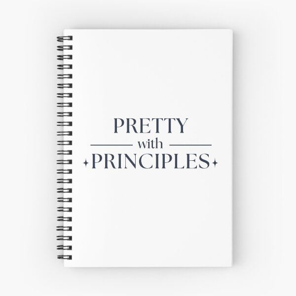 Item preview, Pretty With Principles | Deep Navy Serif & Sparkle Accent Typography designed and sold by Sparkle First Co..