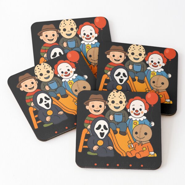 Item preview, Cute Halloween Horror Friends Cartoon Group Design designed and sold by MichaelSt45634.