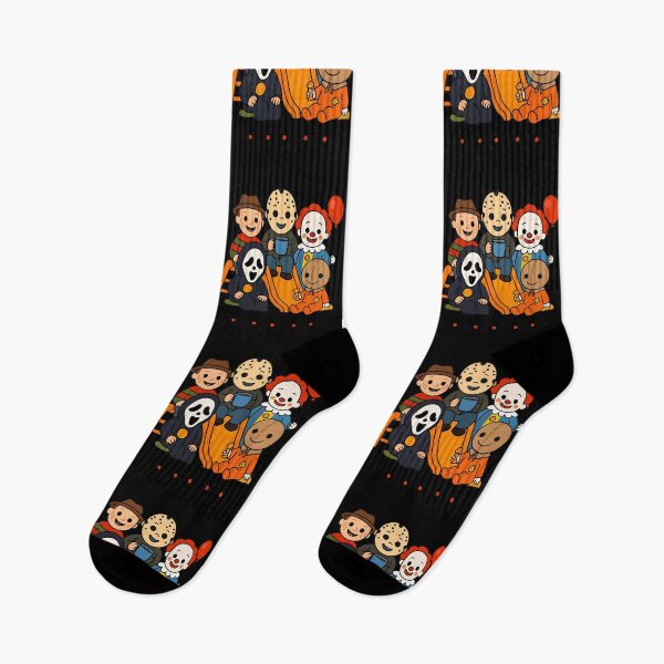 Item preview, Cute Halloween Horror Friends Cartoon Group Design designed and sold by MichaelSt45634.
