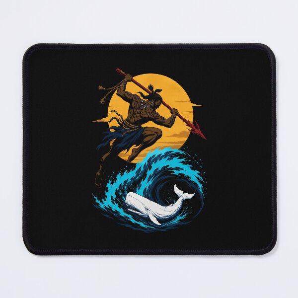 Item preview, Moby Dick: Harpooner Leaps Into the White Whale Hunt designed and sold by Fenay Designs.