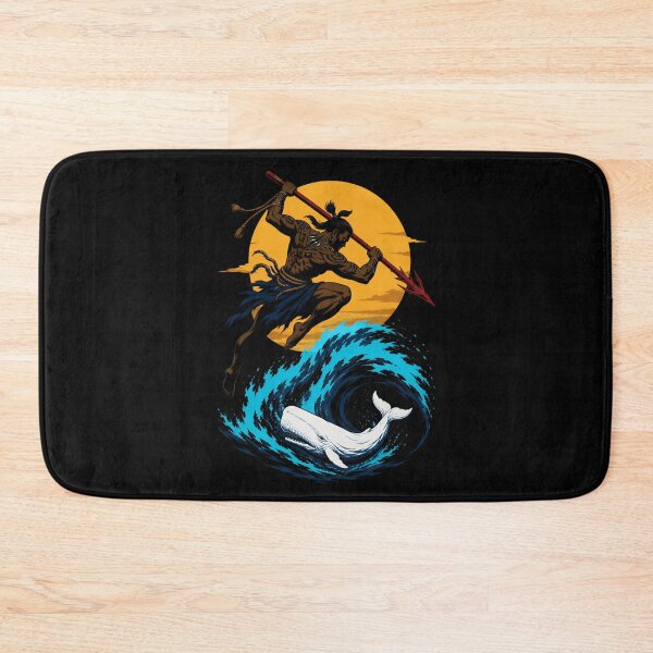 Item preview, Moby Dick: Harpooner Leaps Into the White Whale Hunt designed and sold by Fenay Designs.