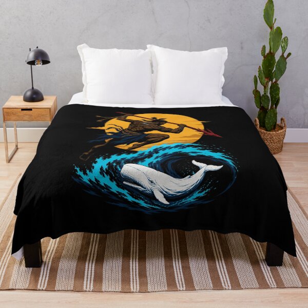 Item preview, Moby Dick: Harpooner Leaps Into the White Whale Hunt designed and sold by Fenay Designs.