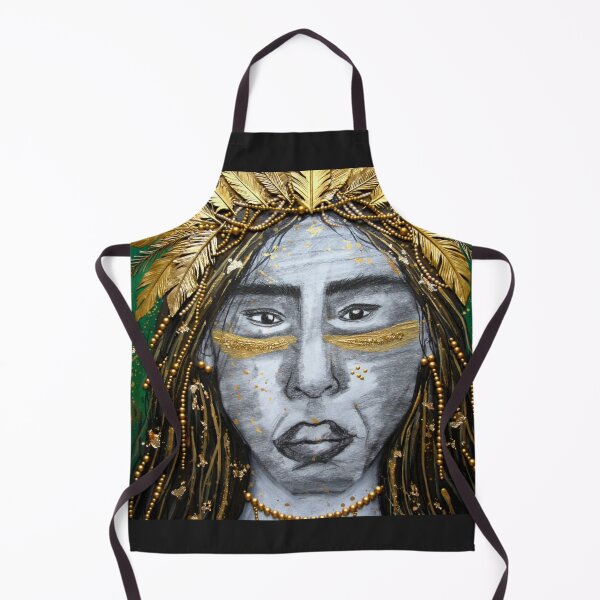 Item preview, Golden Feather Shaman King - Sacred Tribal Art designed and sold by MAISON SYLVIE.
