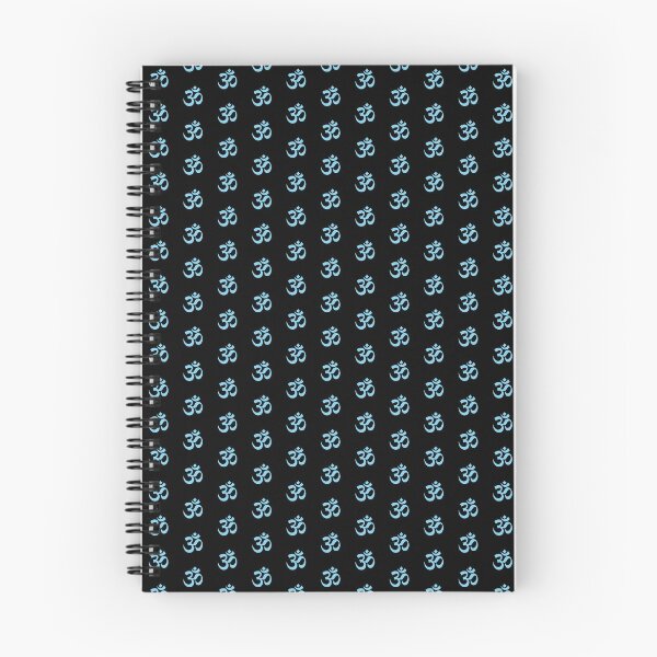 Item preview, Minimalist Sky Blue Om Meditation Symbol designed and sold by pattern-archive.