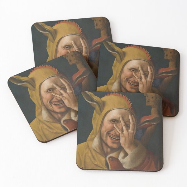 Item preview, THE LAUGHING FOOL BY JACOB CORNELISZ VAN OOTSANEN designed and sold by humbleserf.