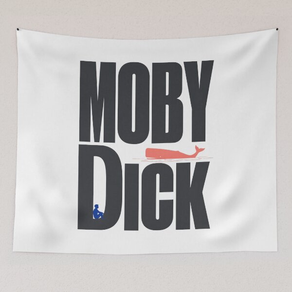 Item preview, Moby Dick: Giant Type With a Quiet Reader designed and sold by Fenay Designs.