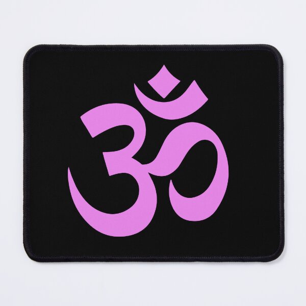 Item preview, Minimalist Violet Om Meditation Symbol designed and sold by pattern-archive.
