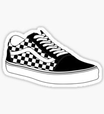 vans checkered redbubble stickers sticker aesthetic phone shoes preppy slip case checkerboard cute yellow bubble trending