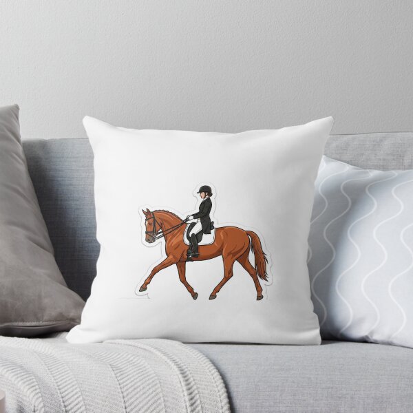 Item preview, Equestrian Dressage Horse Rider - Elegant Horse Riding Sticker designed and sold by 7526820081.