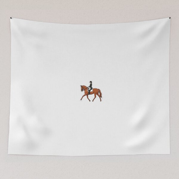 Item preview, Equestrian Dressage Horse Rider - Elegant Horse Riding Sticker designed and sold by 7526820081.