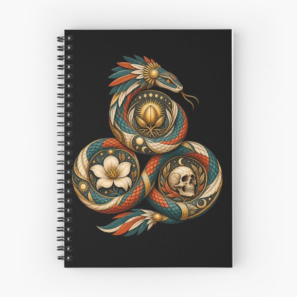 Item preview, The Celestial Serpent in the Triple Spiral designed and sold by Odinsshop.
