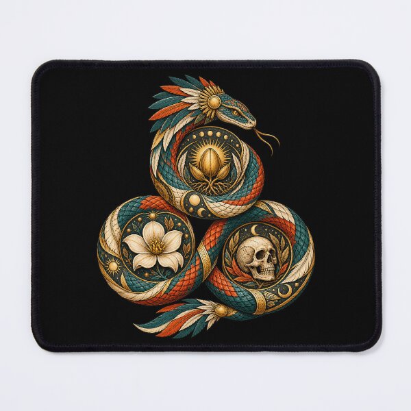 Item preview, The Celestial Serpent in the Triple Spiral designed and sold by Odinsshop.