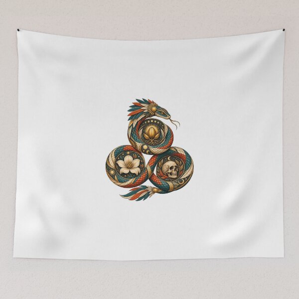 Item preview, The Celestial Serpent in the Triple Spiral designed and sold by Odinsshop.