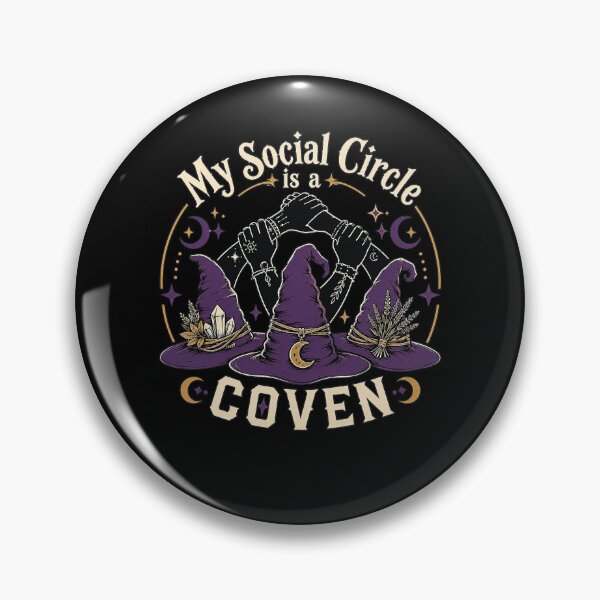 Item preview, My Social Circle is a Coven Funny Witch Squad Halloween designed and sold by clothesy7.