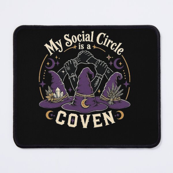 Item preview, My Social Circle is a Coven Funny Witch Squad Halloween designed and sold by clothesy7.