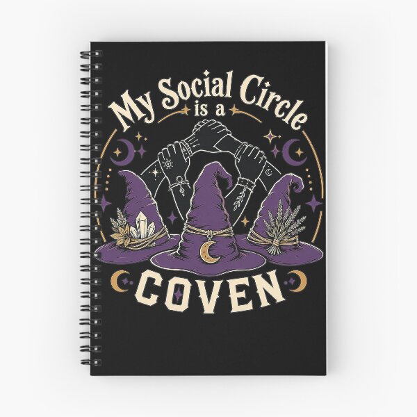 Item preview, My Social Circle is a Coven Funny Witch Squad Halloween designed and sold by clothesy7.