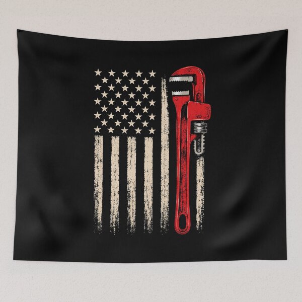 Item preview, Plumber Flag  plumbing dad fathers day idea gift designed and sold by Amzkao.