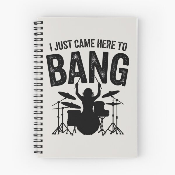 Item preview, DRUMMER - I JUST CAME HERE TO BANG designed and sold by 123ks.