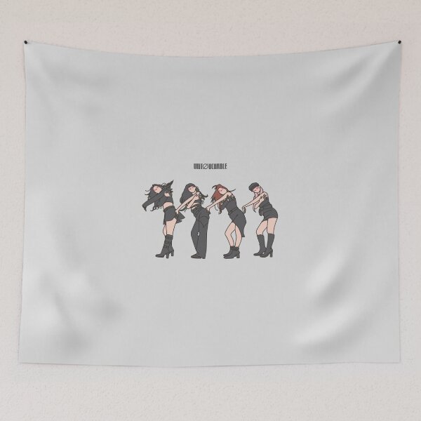 Item preview, ITZY UNTOUCHABLE KPOP ART designed and sold by cepluk.