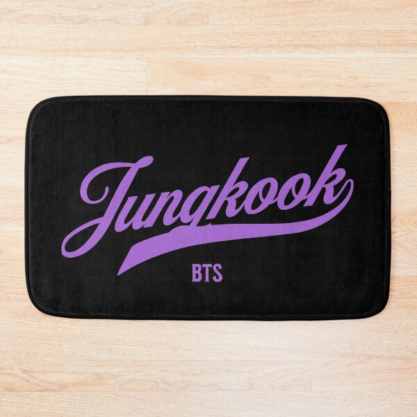 Item preview, BTS Jungkook varsity baseball purple army bangtan designed and sold by Morcawork.