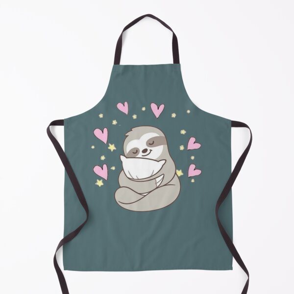 Item preview, Cute Sloth Hugging Pillow – Cozy Lazy Sloth Lover Design designed and sold by RajDeals.