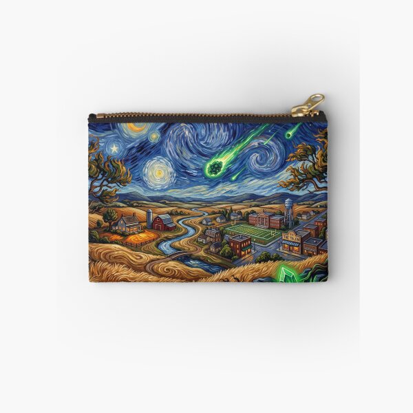 Item preview, Smallville Meteor Shower Starry Night Landscape designed and sold by Bad-Decisions-Designs.