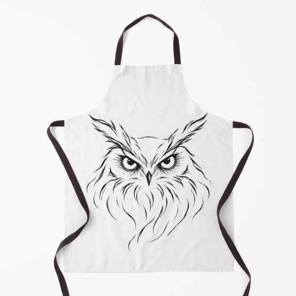 Item preview, Elegant Minimalist Great Horned Owl designed and sold by Snurly.
