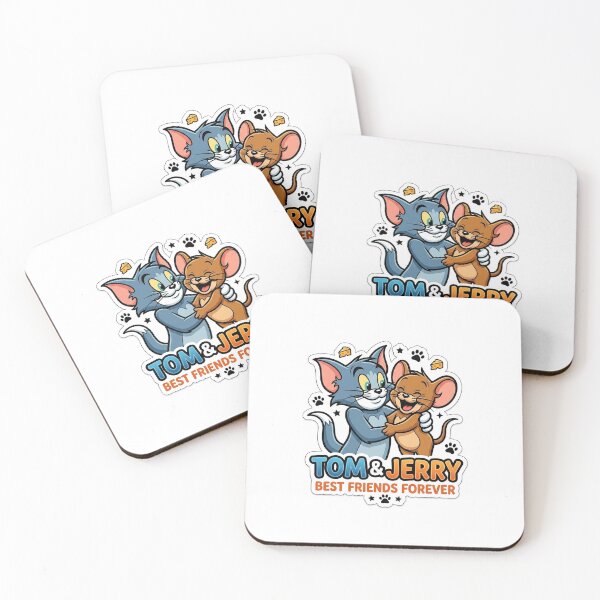 Item preview,  Cute Tom and Jerry Best Friends Forever Cartoon Sticker designed and sold by 7526820081.