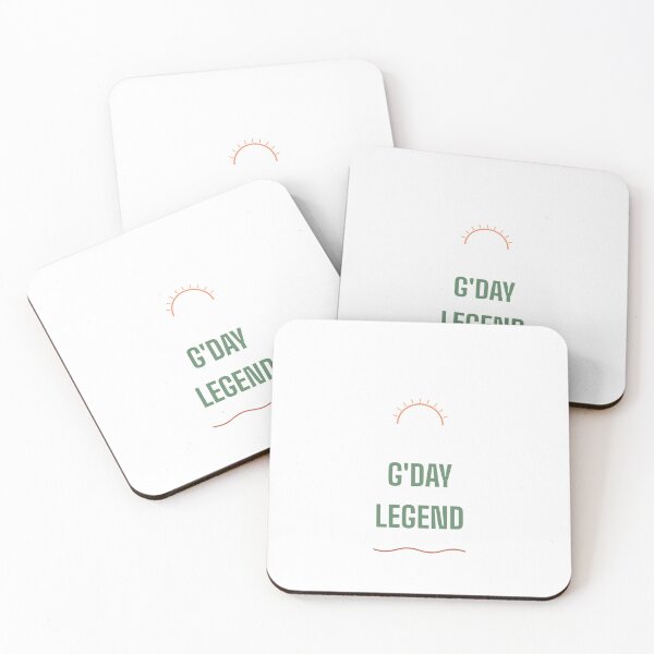 Item preview, G'day Legend Australian Greeting Design designed and sold by BondiDrift.
