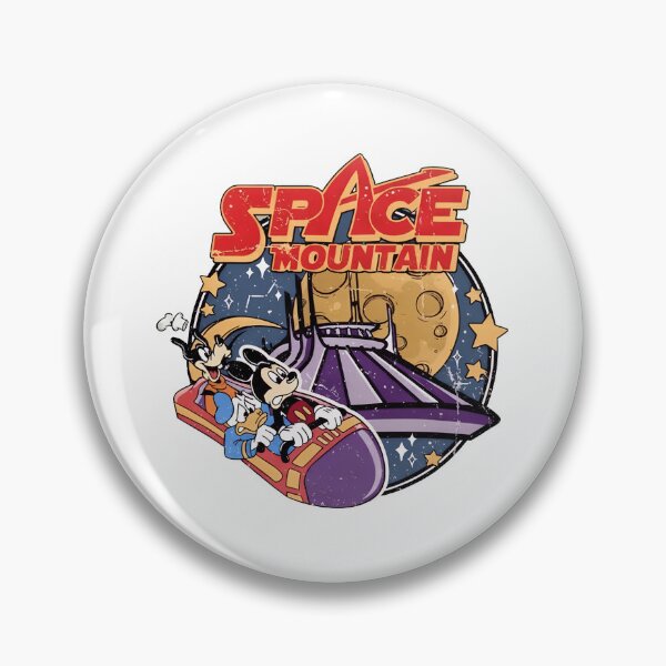 Item preview, Retro Space Mountain Cosmic Ride Adventure Artwork designed and sold by AmberBish57348.