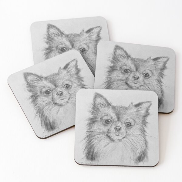 Item preview, Attentive, Pomeranian Portrait  designed and sold by _Esmi_Art.