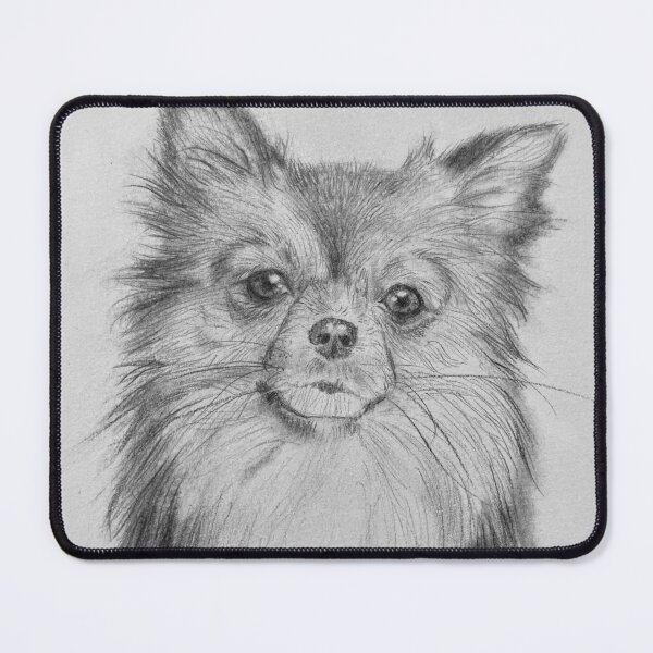 Item preview, Attentive, Pomeranian Portrait  designed and sold by _Esmi_Art.