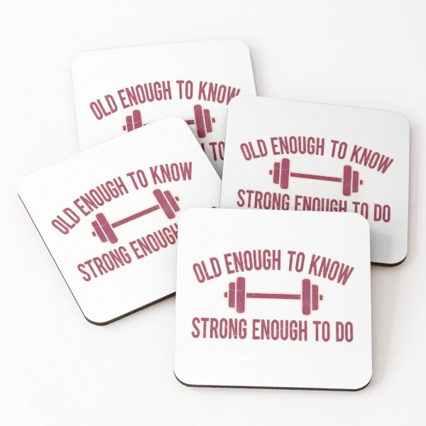 Item preview, OLD ENOUGH TO KNOW. STRONG ENOUGH TO DO designed and sold by MaciejErdon.