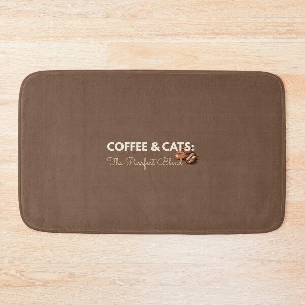 Item preview, Coffee And Cats The Purrfect Blend Cute Cat Lover Coffee Addict Design designed and sold by DNBY.