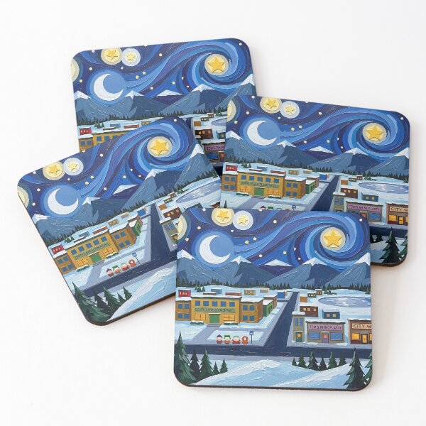 Item preview, South Park Starry Night Colorado Landscape designed and sold by Bad-Decisions-Designs.