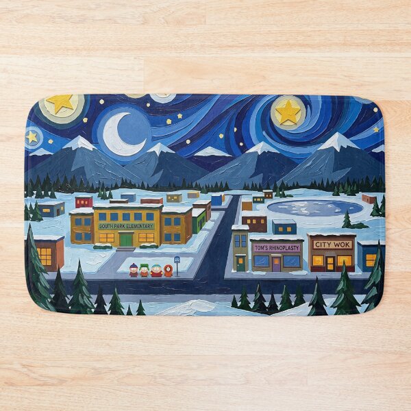 Item preview, South Park Starry Night Colorado Landscape designed and sold by Bad-Decisions-Designs.