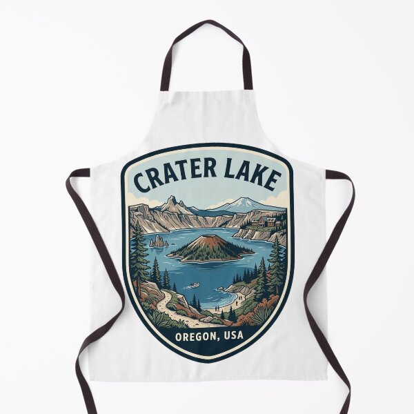Item preview, Crater Lake National Park Oregon Vintage Emblem designed and sold by k3rstman1.