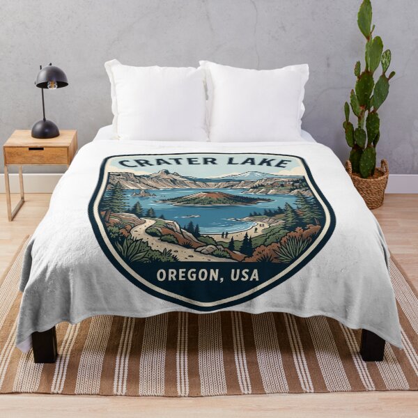 Item preview, Crater Lake National Park Oregon Vintage Emblem designed and sold by k3rstman1.
