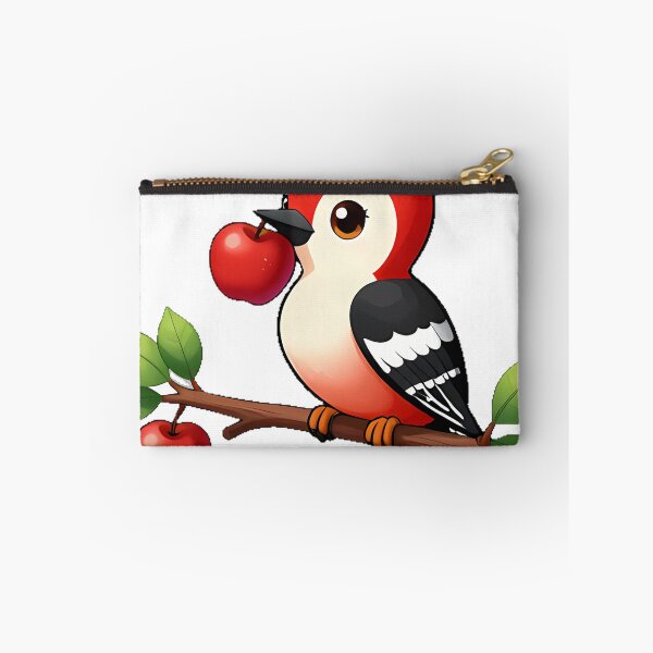 Item preview, Woodpecker with Red Apple designed and sold by pumsquare.