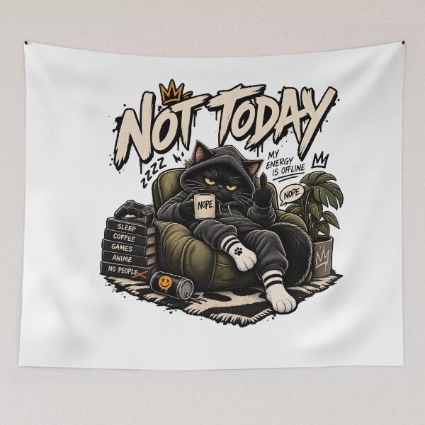 Item preview, Not Today! - My Energy Is Offline! designed and sold by Svetrovnia - Street Style.