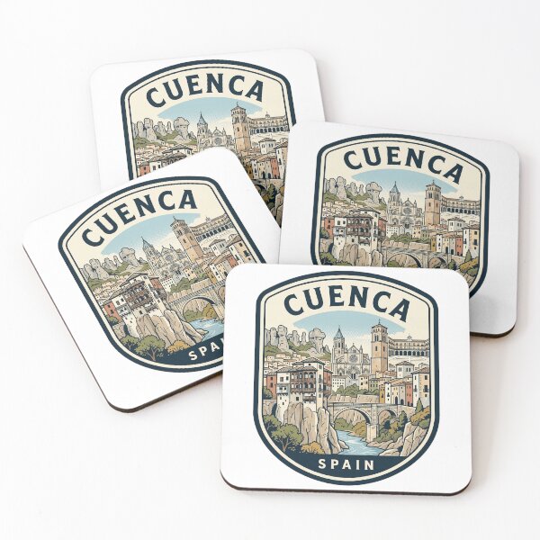 Artikelvorschau, Vintage-Reiseemblem aus Cuenca, Spanien entworfen und verkauft von k3rstman1.