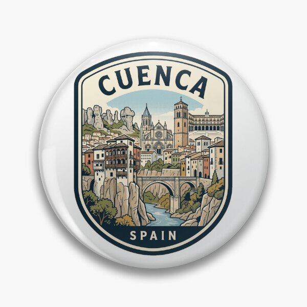 Item preview, Cuenca Spain Vintage Travel Emblem designed and sold by k3rstman1.