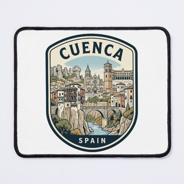 Item preview, Cuenca Spain Vintage Travel Emblem designed and sold by k3rstman1.